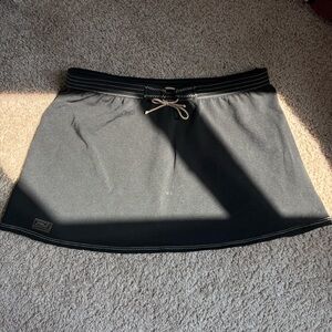 Ralph Lauren Black Mini Skirt with Tan Accent